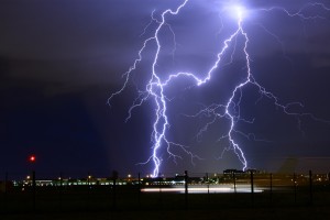 Thunder And Lightning Storm Emergency Electrical Service