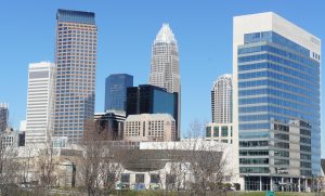 Service Area Background, Charlotte Buildings